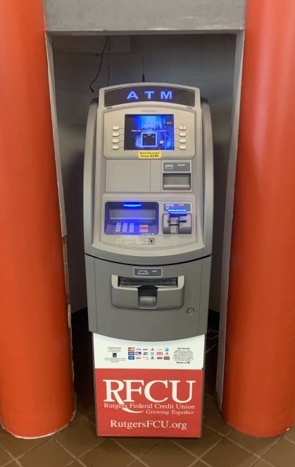 ATM machine in Campus Center