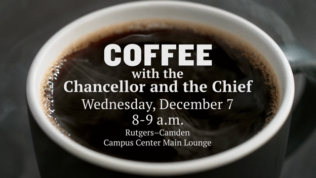 Coffee with the Chancellor and Chief