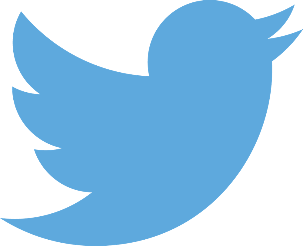 Twitter blue bird logo