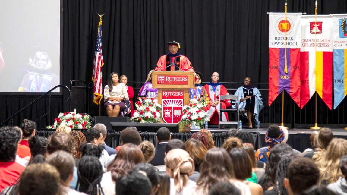 Rutgers—Camden Commencement Speaker Process Rutgers UniversityCamden