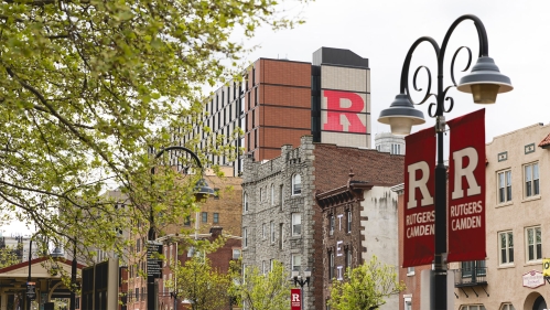 View of Cooper Street Doorms
