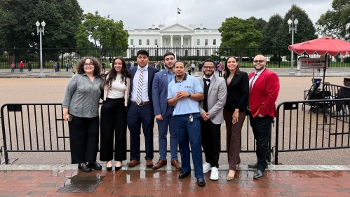 Rutgers–Camden students at the White House