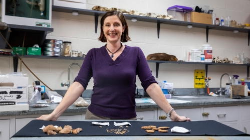 Kim Moran with Whispering Woods samples