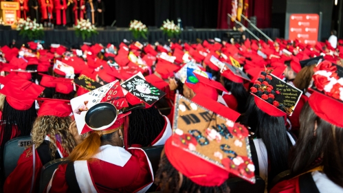 Commencement Crowd