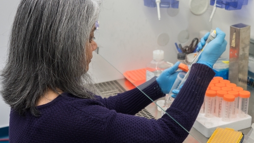 Woman in Laboratory