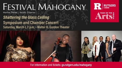 Festival Mahogany - Symposium and Chamber Concert: "Shattering the Glass Ceiling”