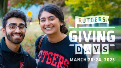 Rutgers Giving Days - March 20-24