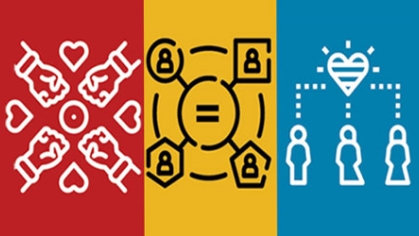 DEI logo showing diversity equity and inclusion
