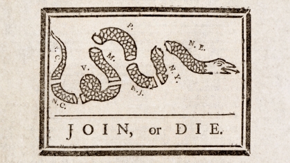 Benjamin Franklin's "Join or Die" Print