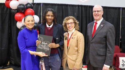 LEAP Academy student is accepted to Rutgers–Camden