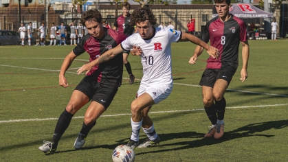 Men's soccer captain Ethan Dreyer