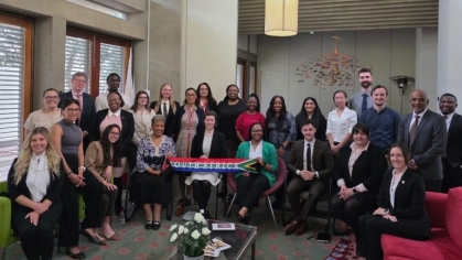 Law Students on Spring Break in Africa