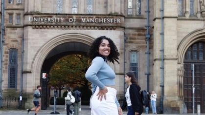 Sharellis Sepulveda at the University of Manchester