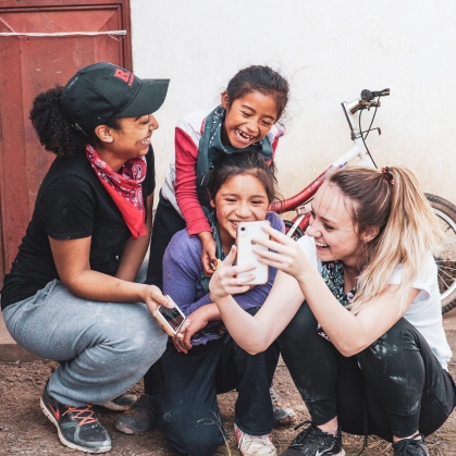 Students in Guatemala
