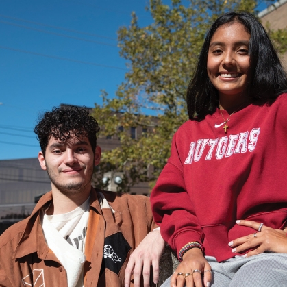 students smiling 