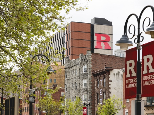 View of Cooper Street Doorms