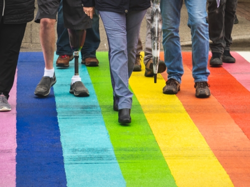 Walking Together on Rainbow Road