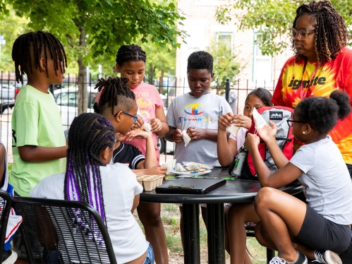 Ignite student teaching young kids