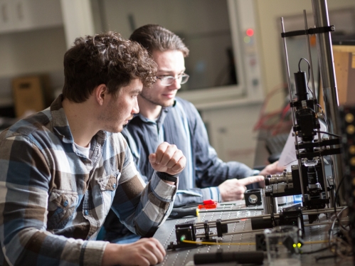 Students in laboratory