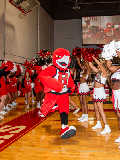 The Raptor enters the arena.