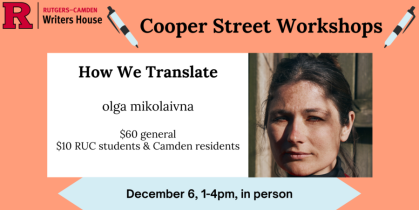 Cooper Street Workshop: How We Translate