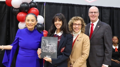 LEAP Academy student is accepted to Rutgers–Camden