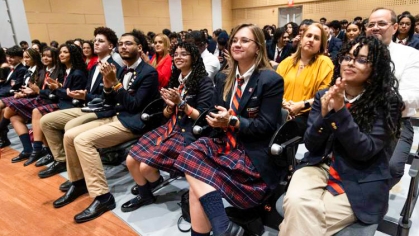 Students at LEAP Steam + E Academy of San Juan