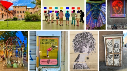 Various artwork from Paris, France