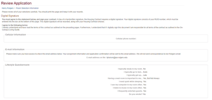 Step 11: Apply for Housing