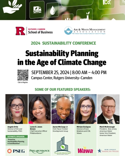 AWMA NCNJ & Rutgers-Camden Conference Conference Flyer