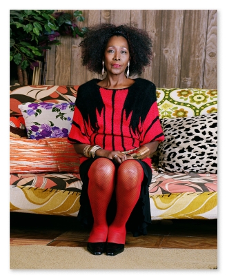 Sandra Shes a Beauty photo - artwork by Mickalene Thomas